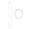 12 Packs: 2 ct. (24 total) Silver Necklaces by Creatology™